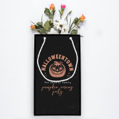 Modern pompoen Sinaasappel zwart Halloween Party Klein Cadeauzakje
