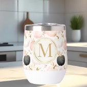 Modern pompoenmonogram – gepersonaliseerd Initiaal