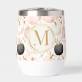 Modern pompoenmonogram – gepersonaliseerd Initiaal (Voorkant)