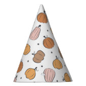 Modern pompoenpatroon - Party Pet Feesthoedjes (Rechts)