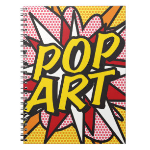 Modern POP ART Retro Stripboek Notitieboek