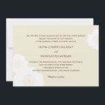 Modern Poppies Wedding Invitation - Almond Kaart<br><div class="desc">Een modern en elegant ontwerp in combinatie met prachtige, oogvriendelijke kleuren maakt dit Moderne collectie van de Poppies bruiloft een ravage en luxe accessoire bij elke gebeurtenis. Meer kleurenopties en bijpassend collectie beschikbaar op berryberrysnots.com. Wij verwelkomen de verzoeken van de douanekleur, gelieve ons te contacteren gebruikend de verbinding van het...</div>