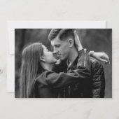 Modern Poppy Red Waterverf Flowers Bruiloft Kaart (Achterkant)