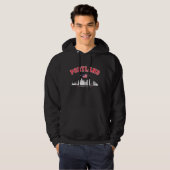 Modern Portland Cityscape Hoodie (Voorkant volledig)
