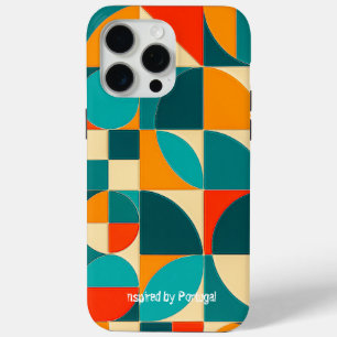 Modern Portugees Azulejo-tegelpatroon iPhone-hoesj iPhone 15 Pro Max Hoesje