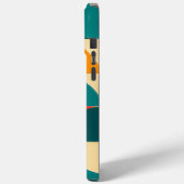 Modern Portuguese Azulejo Tile Pattern iPhone Case (Achterkant / Links)