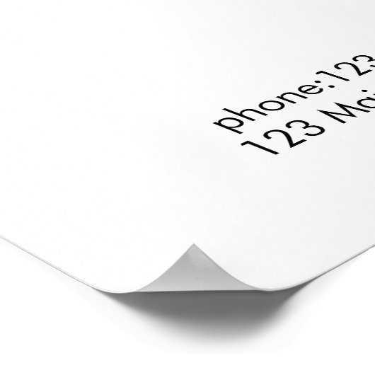 Modern Poster (Hoek)