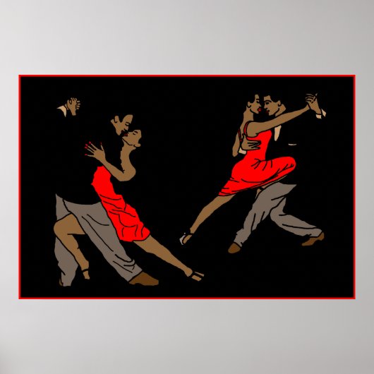 modern poster2zwart poster (Voorkant)