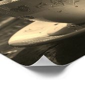 Modern poster art print koffie (Hoek)