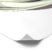 Modern poster art print koffie (Hoek)