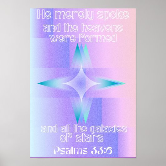 Modern Poster / Christelijk Poster / Jezus (Voorkant)