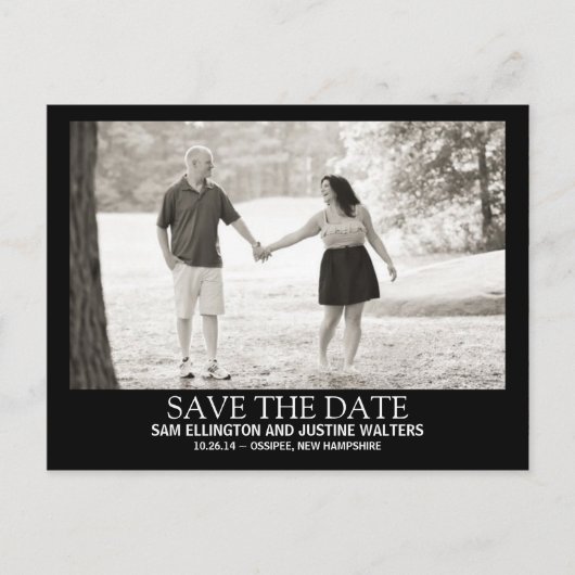 Modern Poster stijl foto Briefkaart (Voorkant)