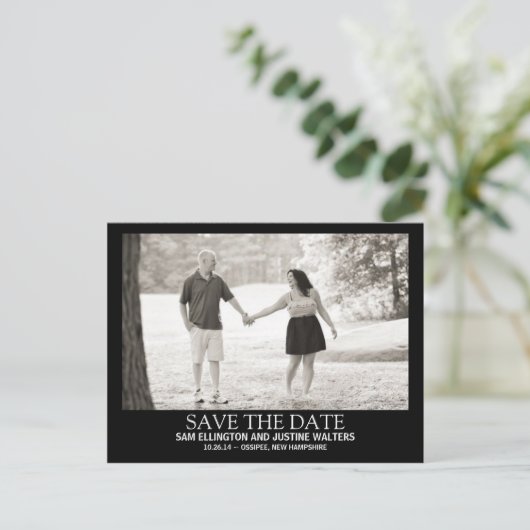 Modern Poster stijl foto Briefkaart (Staand voorkant)