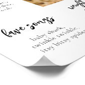 Modern Poster van mijlpaal | Mijlpalen Poster (Hoek)