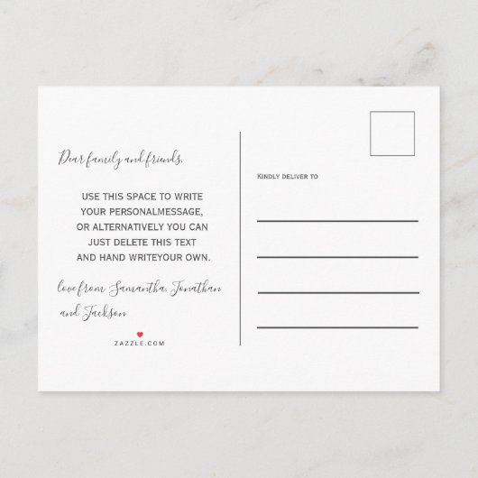 Modern Potted Planten We hebben onze aankondiging (Achterkant)