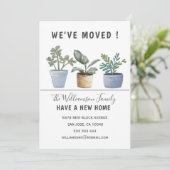 Modern Potted Planten We hebben onze aankondiging (Staand voorkant)