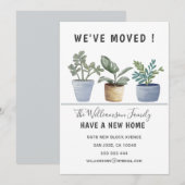 Modern Potted Planten We hebben onze aankondiging (Voorkant / Achterkant)