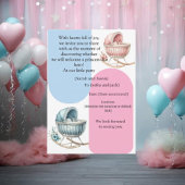 Modern Pregnancy Announcement Card - Bilingual Ara Kaart
