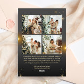 Modern Prettig Kerst Familie Foto Feestdagenkaart