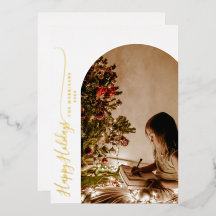 Modern Prettige feestdagen 2-fotoKerstmis