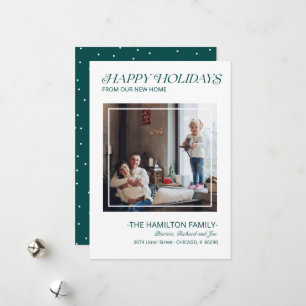 Modern Prettige feestdagen Bewegende Aankondiging 