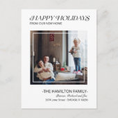 Modern Prettige feestdagen Bewegende Aankondiging (Voorkant)