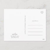 Modern Prettige feestdagen | Rode verticale enkele (Achterkant)