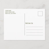 Modern Prettige feestdagen Script 3 Foto collage Briefkaart (Achterkant)