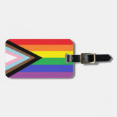 "Modern Pride Flag" Bagagelabel (Voorkant horizontaal)