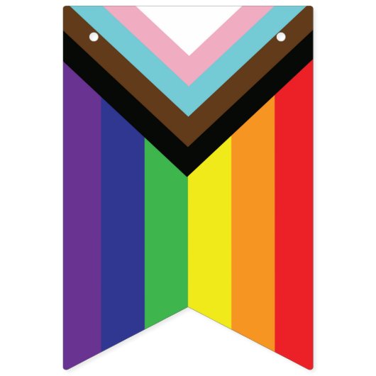 Modern Pride Flag Party Signs & Banners Garland (Eerste vlag)