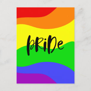 Modern Pride Rainbow Briefkaart