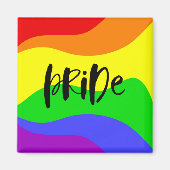 Modern Pride Rainbow Magneet (Voorkant)