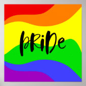 Modern Pride Rainbow Poster (Voorkant)