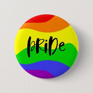 Modern Pride Rainbow Ronde Button 5,7 Cm