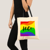 Modern Pride Rainbow Tote Bag (Voorkant (product))
