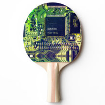 Modern printplaatontwerp Voeg naam toe Geeky