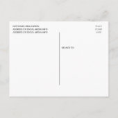 Modern Pro Model 5 Photo Comp Kaart Briefkaart (Achterkant)