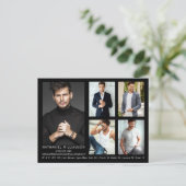 Modern Pro Model 5 Photo Comp Kaart Briefkaart (Staand voorkant)