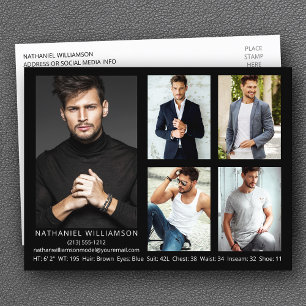 Modern Pro Model 5 Photo Comp Kaart Briefkaart