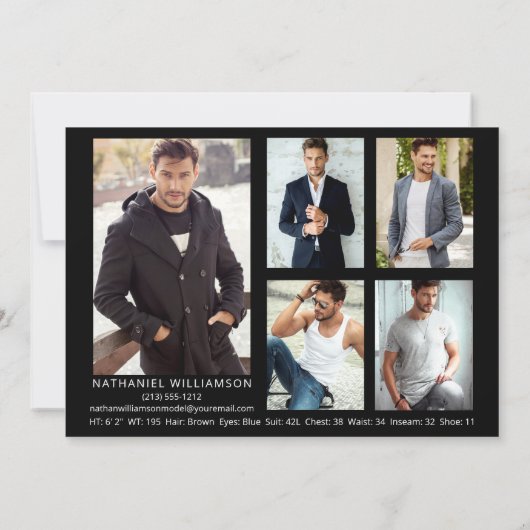 Modern Pro Model 6 Foto Comp Kaart (Achterkant)