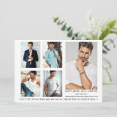 Modern Pro Model Actor 5 Foto's Comp Kaart (Staand voorkant)