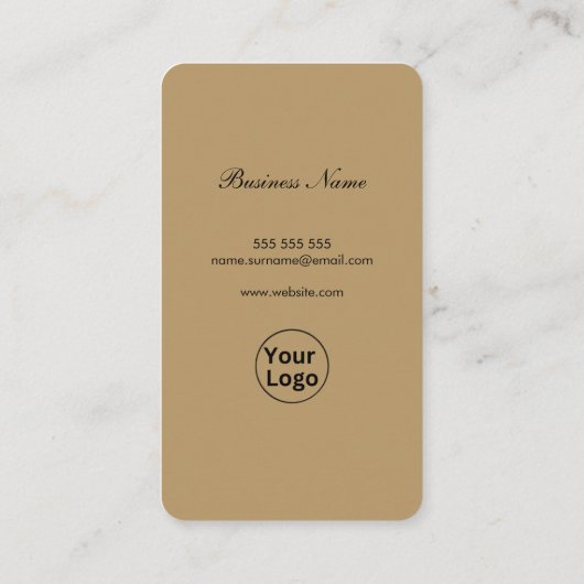 Modern Professional 2 QR-CODE Visitekaartje (Achterkant)