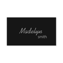 Modern Professional Black White Minimal Script