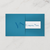 Modern Professional Blue Hoesje - Visitekaartje (Voorkant)