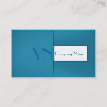 Modern Professional Blue Hoesje - Visitekaartje