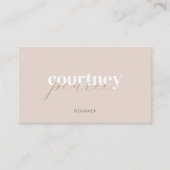 Modern professional business card with QR code Visitekaartje (Voorkant)