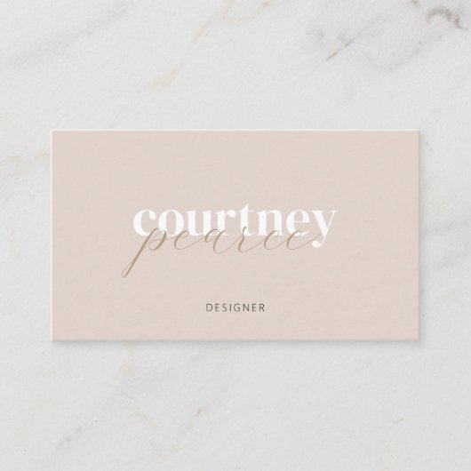 Modern professional business card with QR code Visitekaartje (Voorkant)