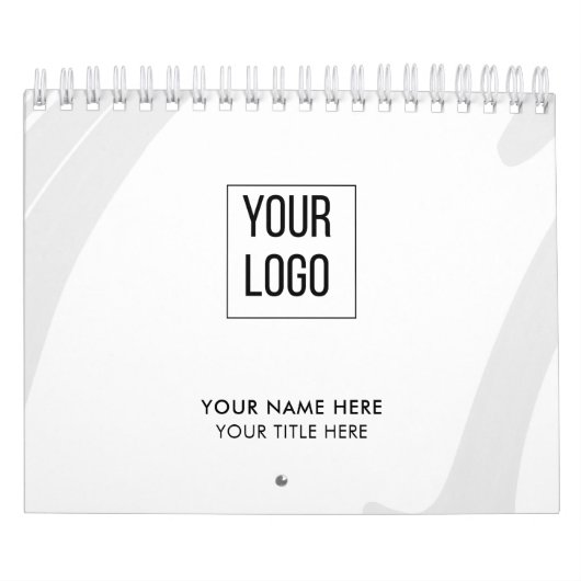 Modern Professional Business Logo Kalender (Hoes)