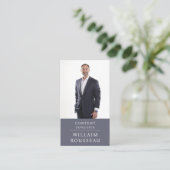 Modern Professional Business Photo Visitekaartje (Staand voorkant)