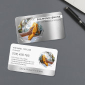 Modern Professional Car Detailing Washing Cleaning Visitekaartje